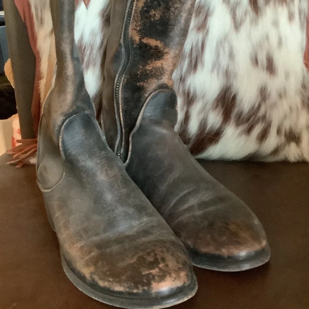 Frye Brown Leather tall boots